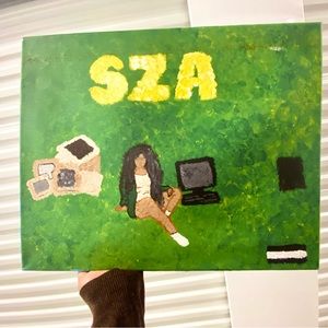 !NEW! SZA CTRL hand-painting medium sized, hangable.